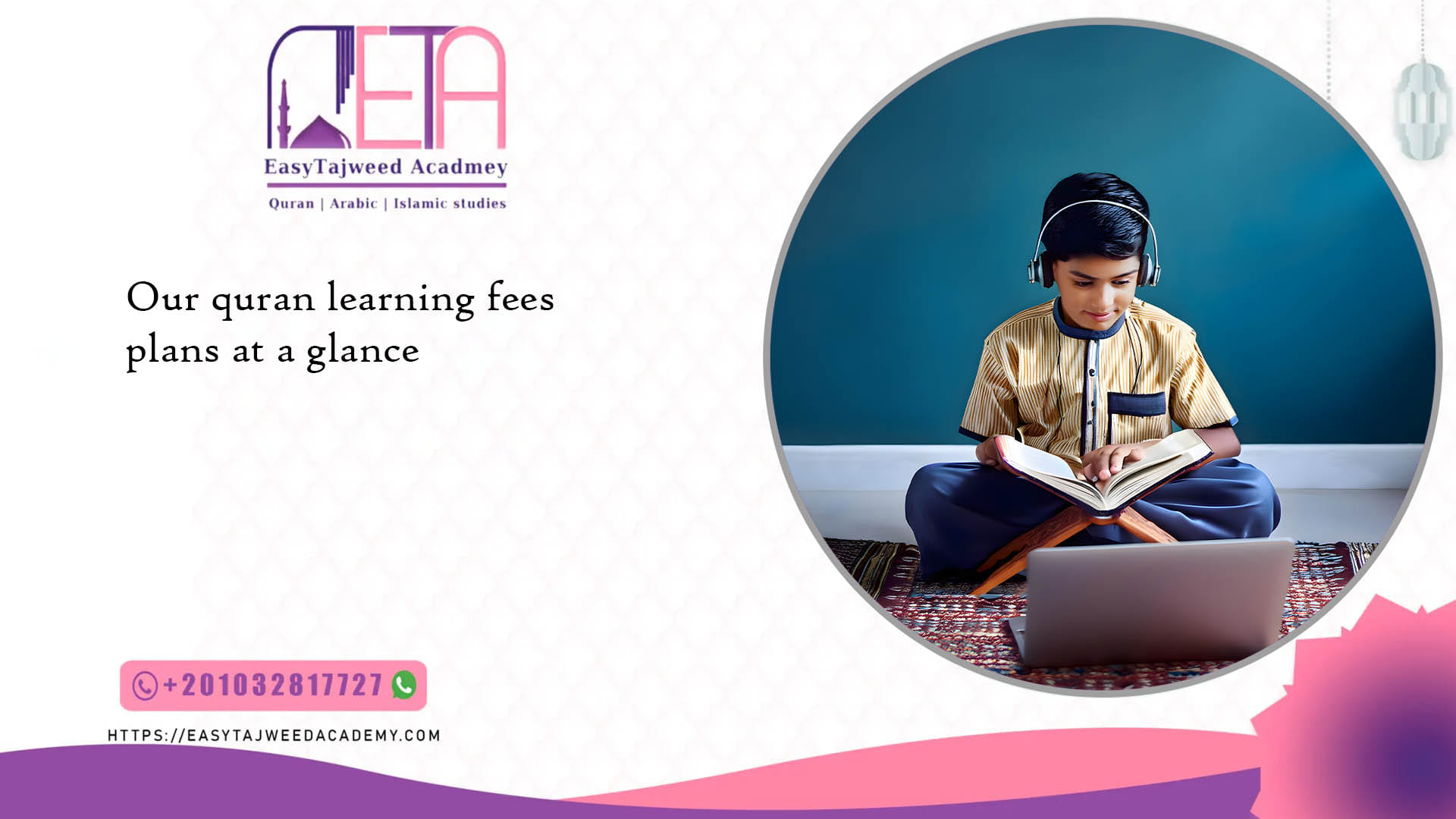 quran learning fees
