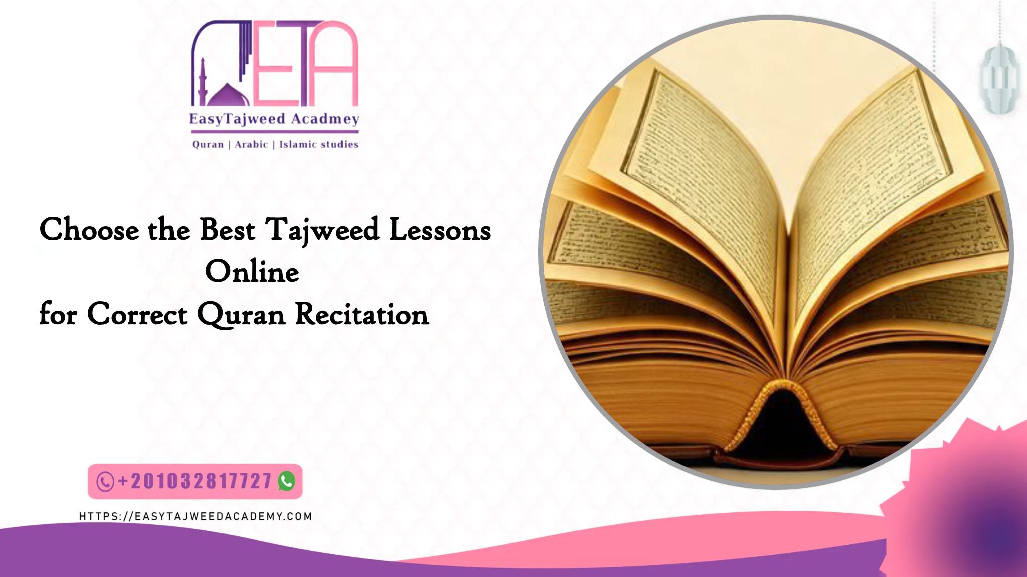 Choose the Best Tajweed Lessons Online for Correct Quran Recitation