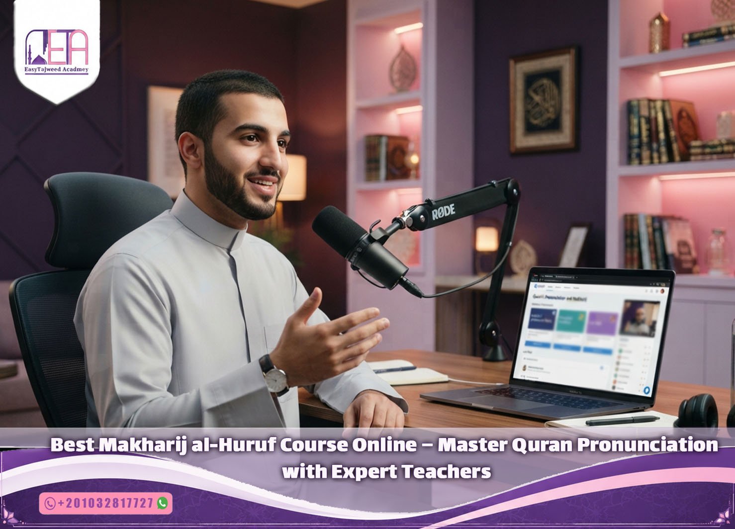 Best Makharij al-Huruf Course Online – Master Quran Pronunciation with Expert Teachers