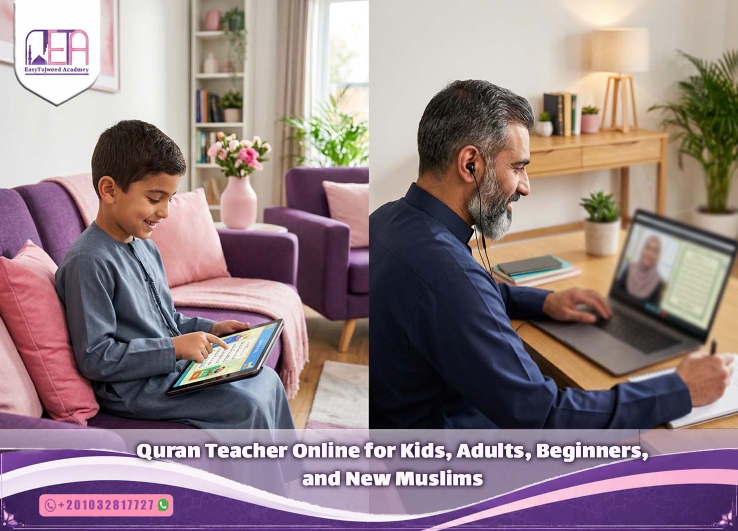 Quran Teacher Online for Kids, Adults, Beginners, and New Muslims