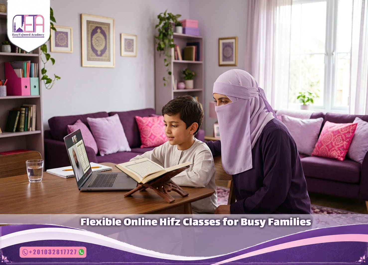 Flexible Online Hifz Classes for Busy Families
