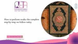 How to perform wudu: the complete step-by-step we follow today